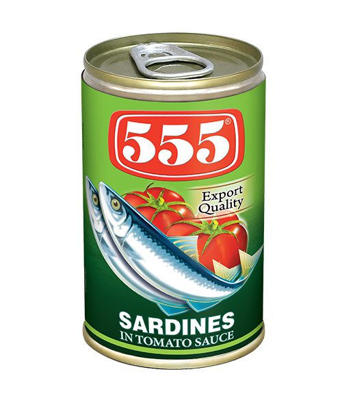 555 Sardines in Chilli and Tomato Sauce