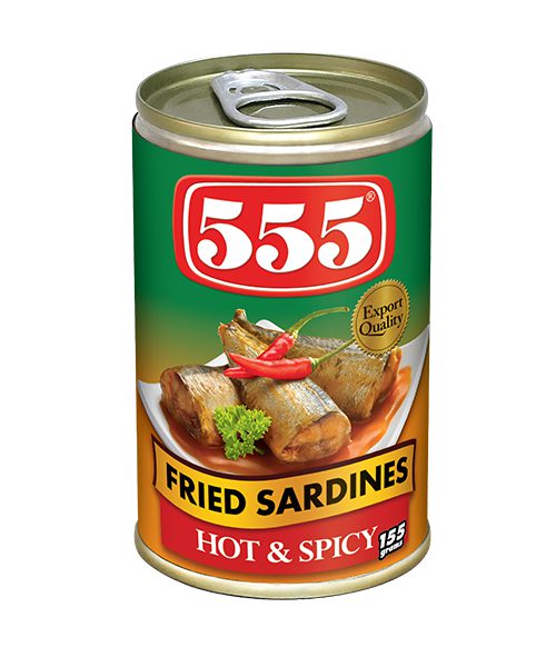 555 Fried Sardines in Hot n Spicy Sauce