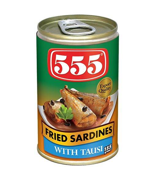 555 Fried Sardines With Tausi