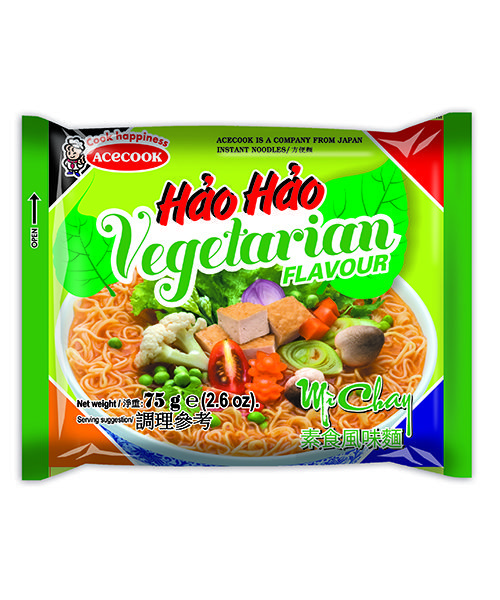 Hao Hao Instant Noodles Vegetarian Flavour