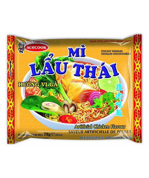 Mi Lau Thai Instant Noodles Chicken Flavour
