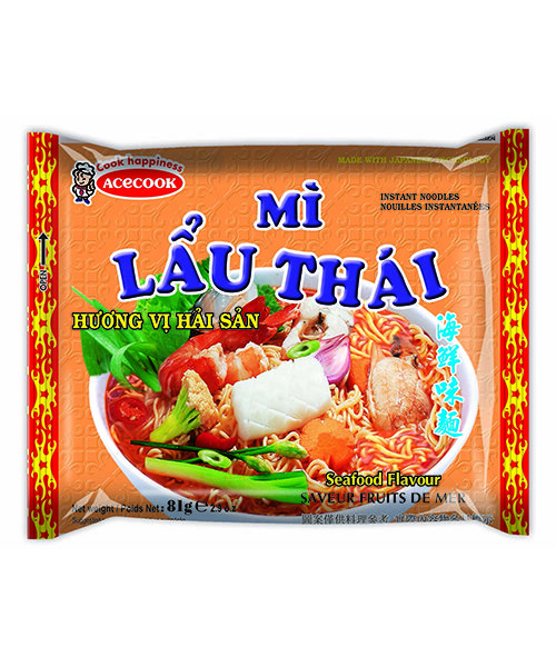Mi Lau Thai Instant Noodles Seafood Flavour