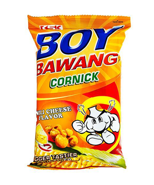 Boy Bawang Corn Snack Chilli Cheese Flavour