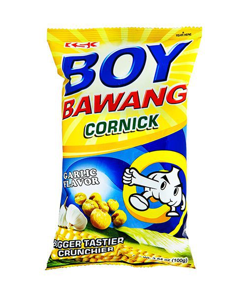 Boy Bawang Corn Snack Garlic Flavour