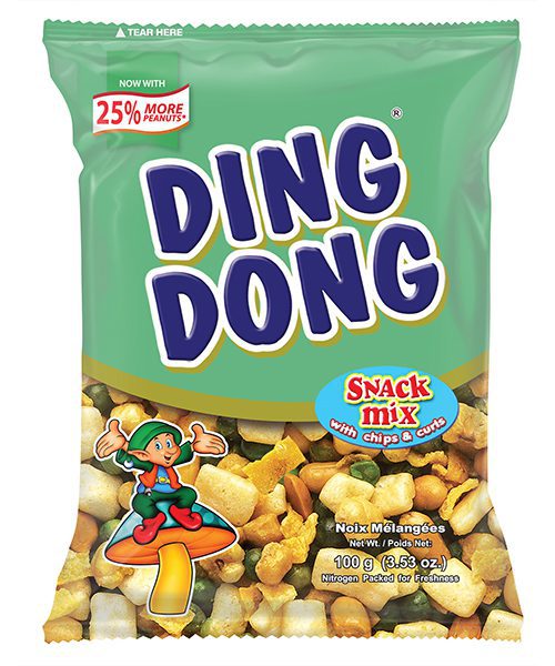 Ding Dong Snack Mix with Chips & Curls Barkada Pack