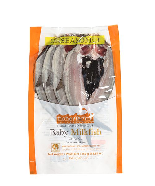 Fisher Farms Babysplit PLAIN Milkfish BSP (400-600g)