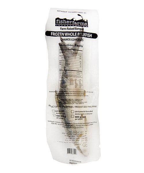 Fisher Farms Whole Milkfish FFW (600-800g)
