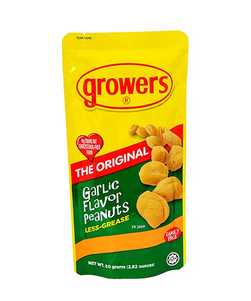 Growers Peanuts Garlic Flavour