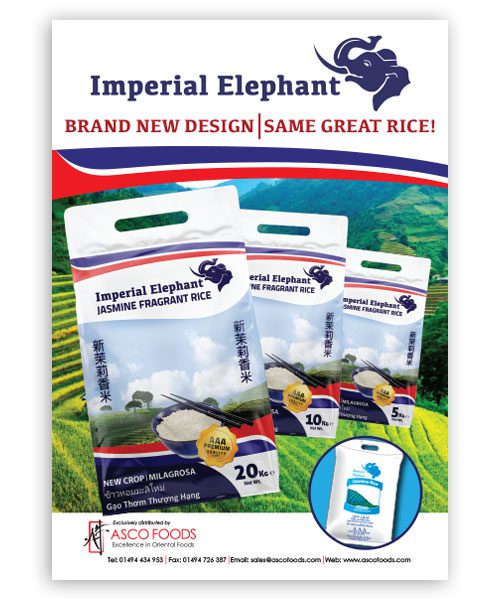 Imperial Elephant Poster A3 Size