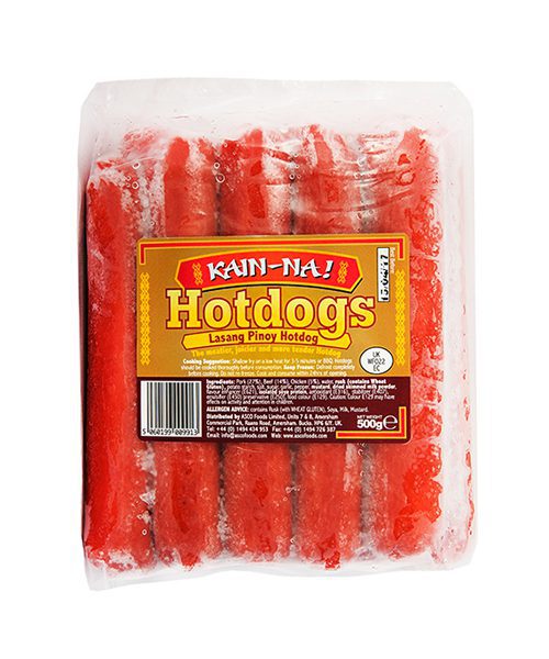 Kain-Na! FROZEN Pinoy Hot Dogs