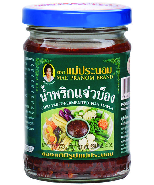Mae Pranom Thai Chilli Paste:- FERMENTED FISH FLAVOUR