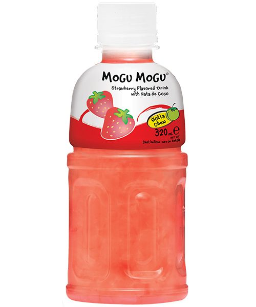 Mogu Mogu Nata De Coco Drink: Strawberry Flavour