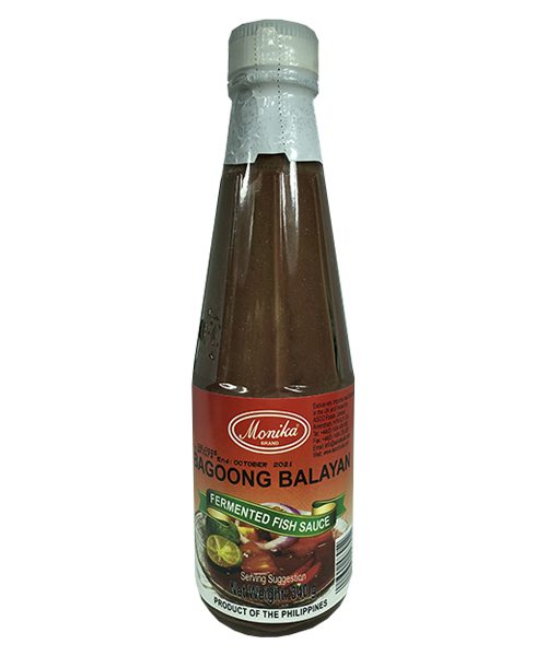 Monika Anchovy Fish Sauce (Bagoong Balayan)