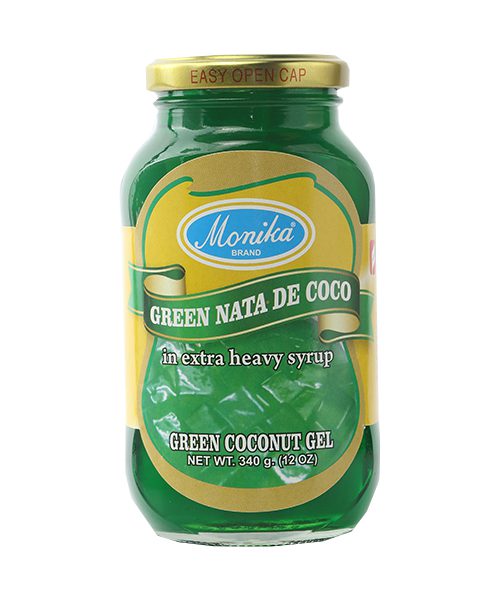 Monika Preserves Coconut Gel (Nata De Coco) Green