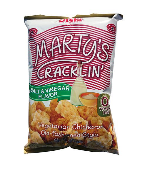 Oishi Marty’s Crackling:- Salt & Vinegar Flavour