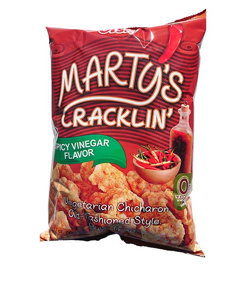 Oishi Marty’s Crackling:- Spicy Vinegar Flavour