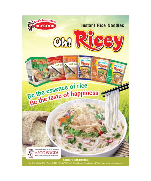 Oh! Ricey Poster A4 Size