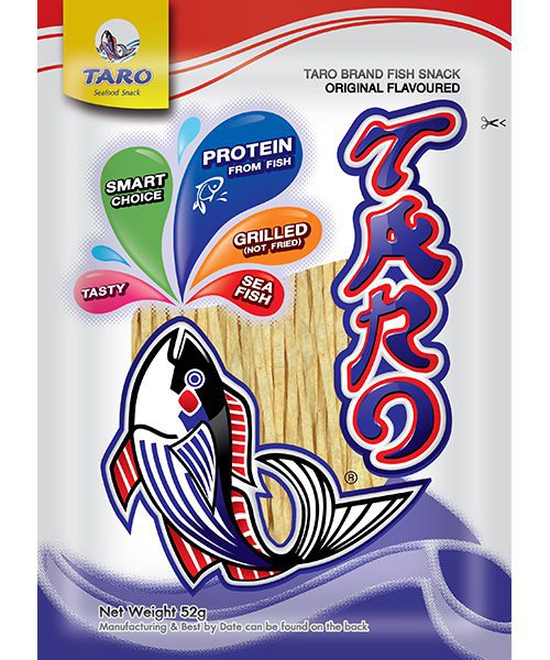 Taro Fish Snack Original Flavour