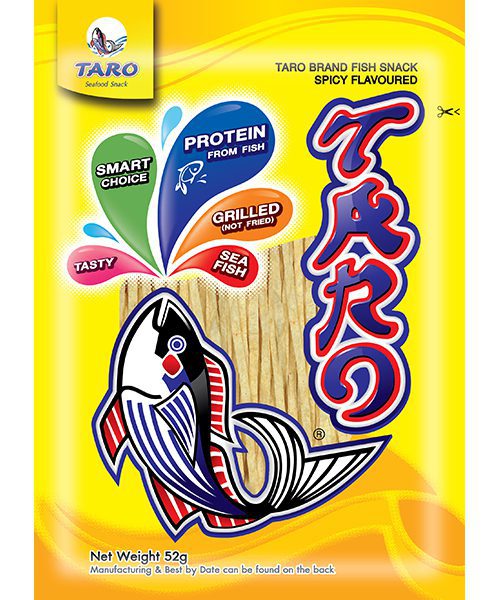 Taro Fish Snack Spicy Flavour