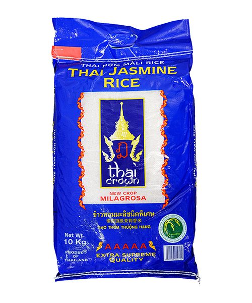 THAI CROWN Thai Jasmine Milagrosa Fragrant Rice