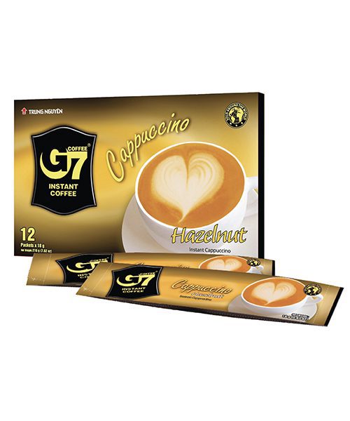 G7 Cappuccino Hazelnut – 12 Sticks