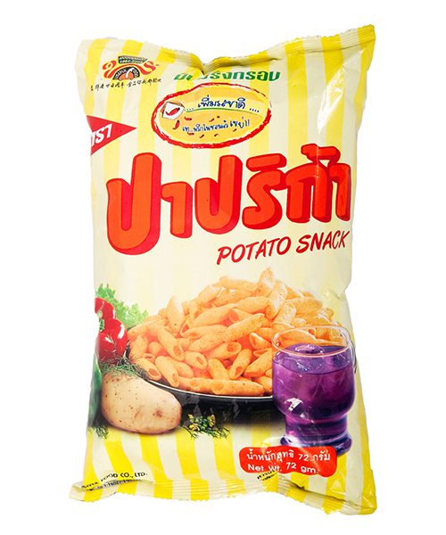 Paprika Fried Potato Snack
