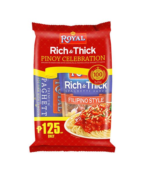 Royal Filipino Spaghetti & Sauce Celebration Value Pack